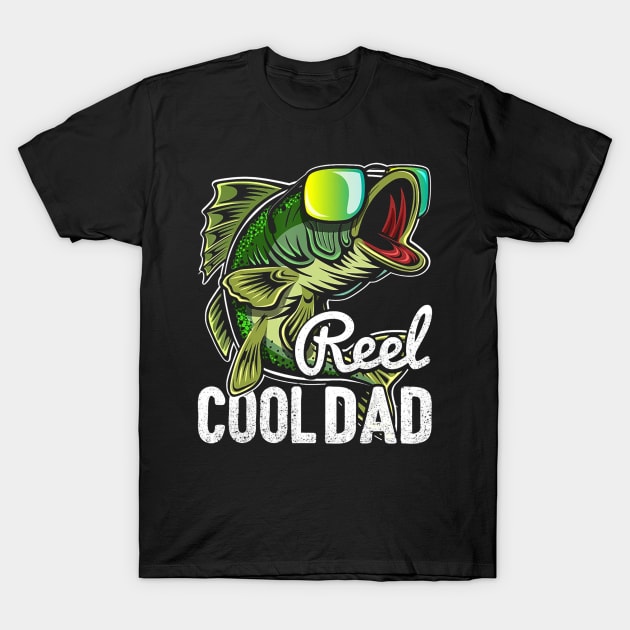 Reel Cool Dad T-Shirt by herlindagay